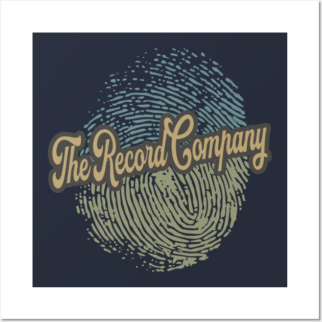 The Record Company Fingerprint Wall Art by anotherquicksand